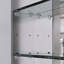 Rectangular Aluminum Medicine Cabinet With Mirror-530225535