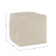 Fauteuil d'appoint et repose-pieds cube Betio Boucle-1917286117