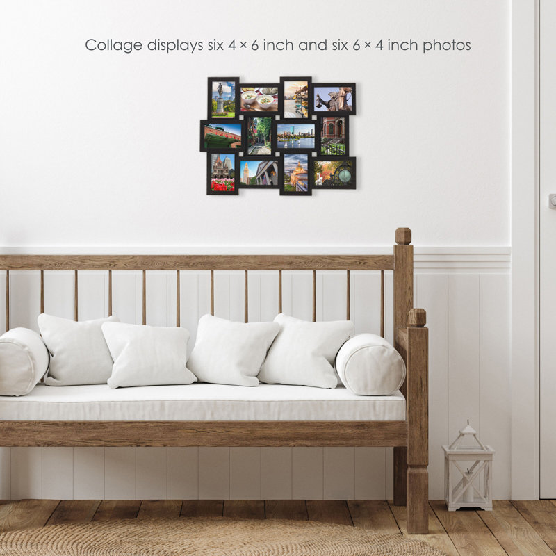 Melannco 12 Opening Photo Collage Frame