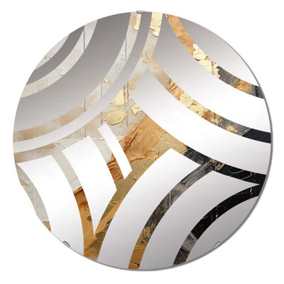 Kaj - Centre Wave Decorative Mirror
