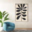 Oliver Gal Fronds of Nightfall III Abstract - Luxury Shadowbox Framed Wall Art-1087710529-1087710532