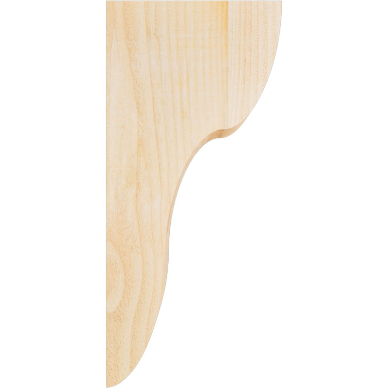 Corbeau Carmel, H 22 po x l 4 po x P 10 po, Sapin de Douglas, Sciage brut