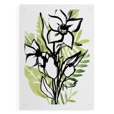 Tropical Sketchbook III -Canvas Print Only - NOT FRAMED