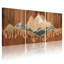 «Landscape & Nature Mountain Forest Landscape», ensemble de 3 impressions sur toile-2131010205