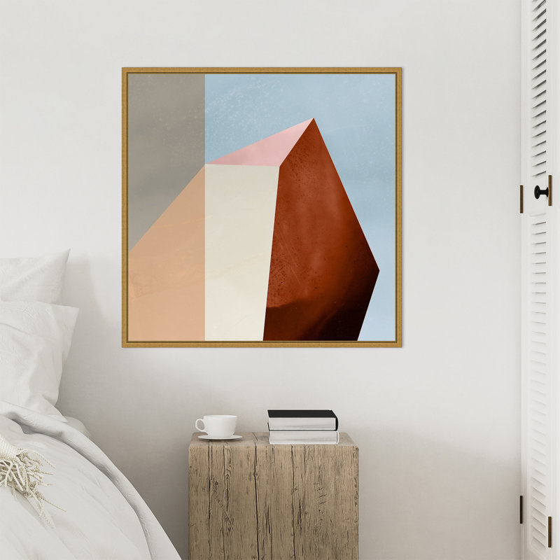 "Essentially Minimal IV" par Sisa Jasper, reproduction d'art sur toile encadrée, H 30 po x l 30 po