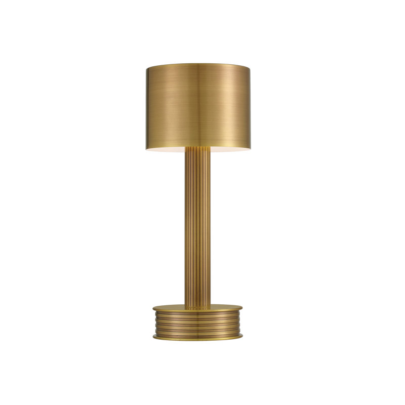 Lampe de table sans fil Traverse, Laiton