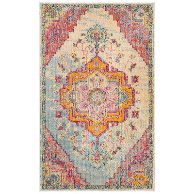 Gonzalez Crystal Performance Oriental Rug