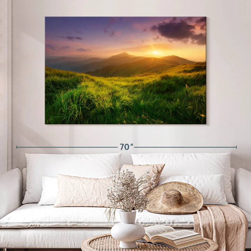 Alvord Mountain Field, 34" H x 51" W