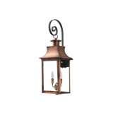 Royal Aged Copper 2 - Bulb 32'' H Outdoor Wall Lantern