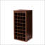 Bar à vin brun modulaire couleur noyer 32