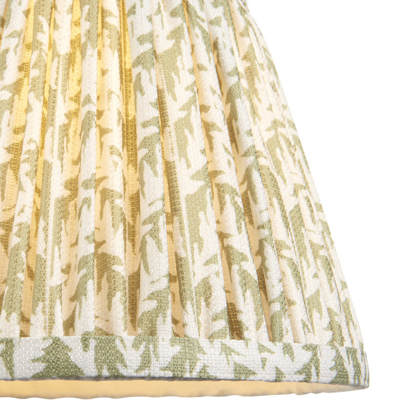 Leaf Lamp Shade, 14.5cm H x 11.8cm W x 20cm D, Green