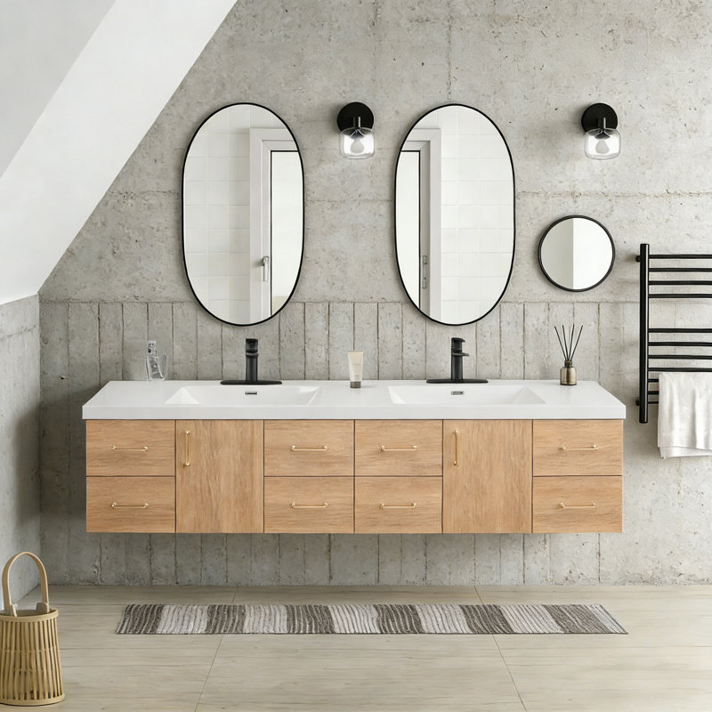 Meuble-lavabo moderne avec lavabo