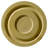 Endurathane Traditional Ceiling Medallion, 12"OD x 1"P (Fits Canopies up to 2 3/4"), Factory Primed-27783543