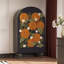 Arched Wardrobe With Shelves& Art Doors
