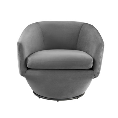 Chaise pivotante en tissu de velours Series Performance