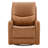Genuine Leather Swivel Power Recliner-127449496