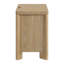 Table de chevet 3 tiroirs brun clair