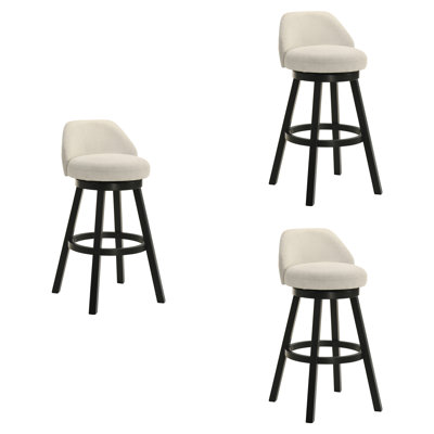 Ensemble de 3 tabourets de bar Erika