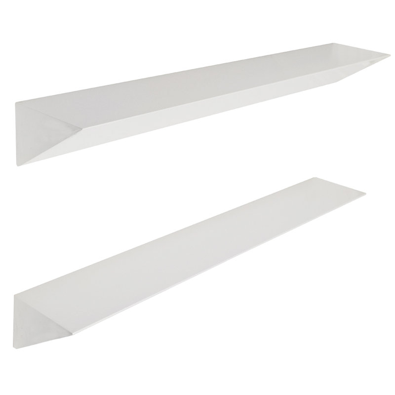 Piedmont 2 Piece Floating Shelf, 10 cm H x 90 cm W x 15 cm D