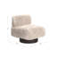 Fauteuil de chambre pivotant de 30 po de large Arboles Diella