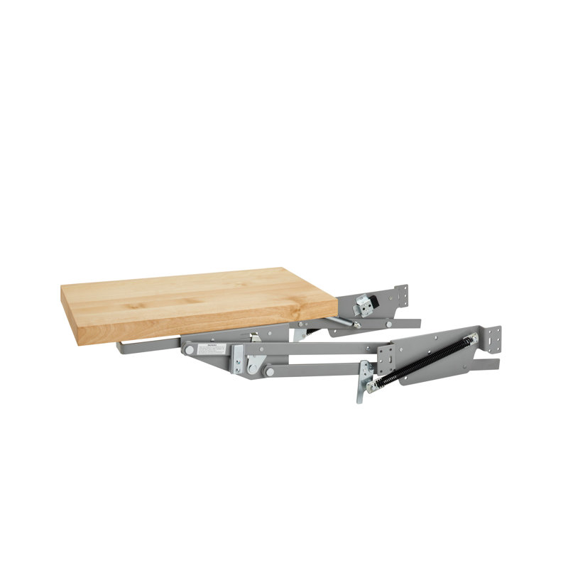 Rev-A-Shelf Mixer/Appliance Lifting System with Shelf Included for Base Cabinets, Beige, 18.69" H x 11.75" W x 20" D