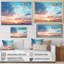 «Blue White Sky Harmony» sur impression sur toile-1444838419-1444838441