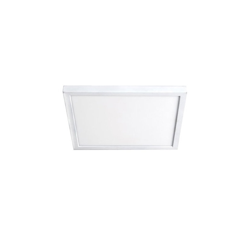 Plafonnier encastré 1 lumière DEL 11 po, Blanc, 3000 K