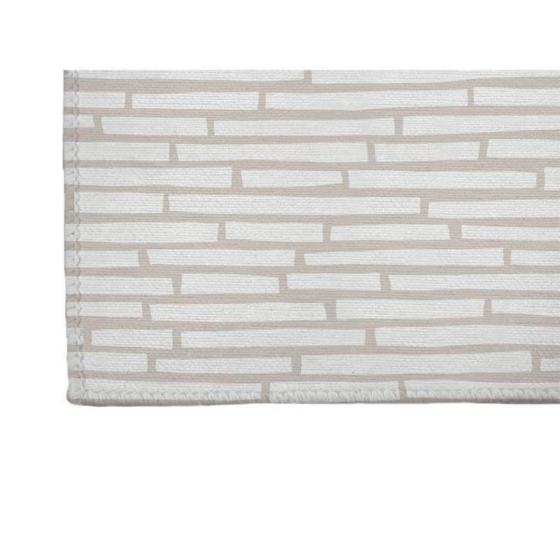 Cultural Rows Non-Slip Outdoor Rug, Runner 2'6" x 8'