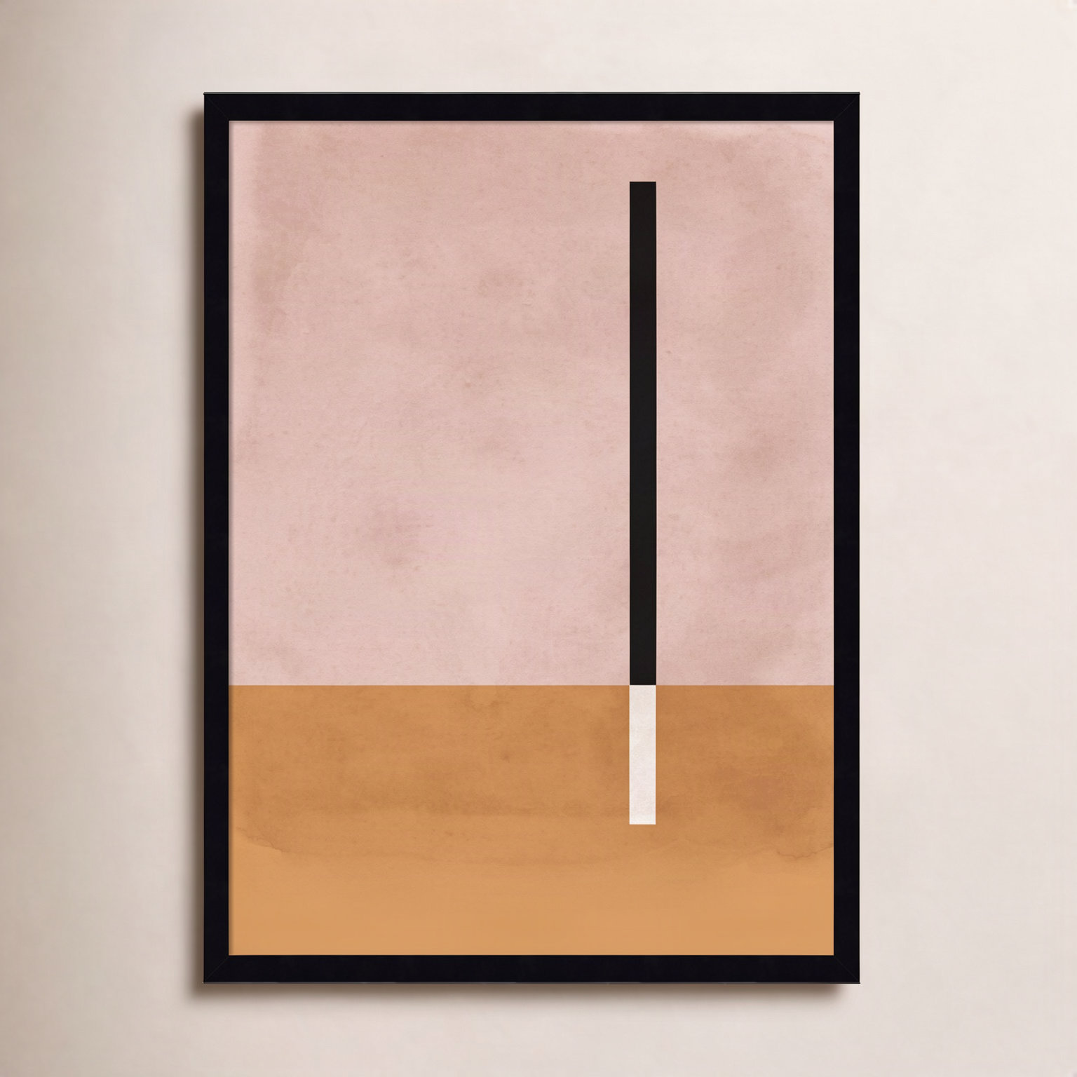 Venice 1 by Alexander Ginzburg, 26.25" H x 19.25" W x 0.88" D, Black