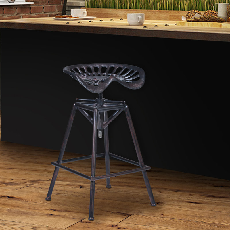 Chaise de bar 30 po en cuivre