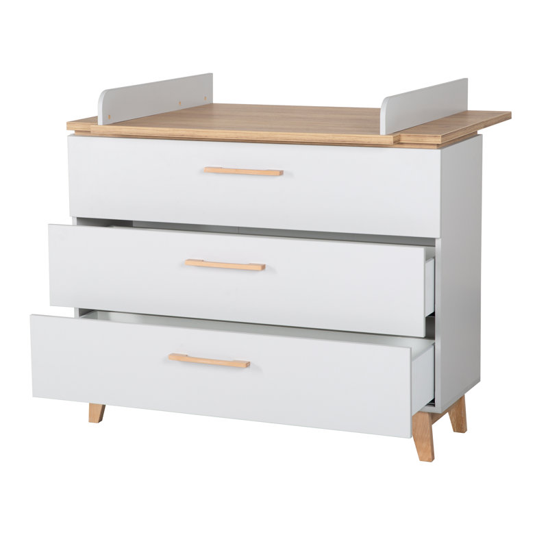 Caro Cot Bed 3 Piece Nursery Furniture Set