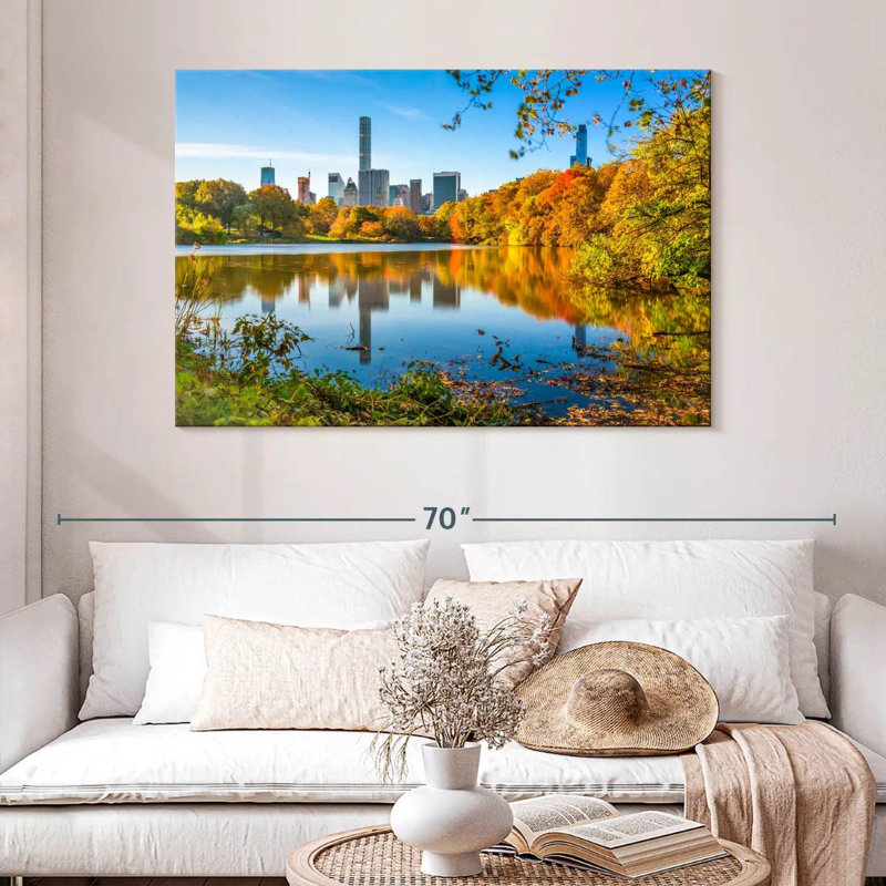 Nicci, NY, Central Park, automne, H 32 po x l 48 po