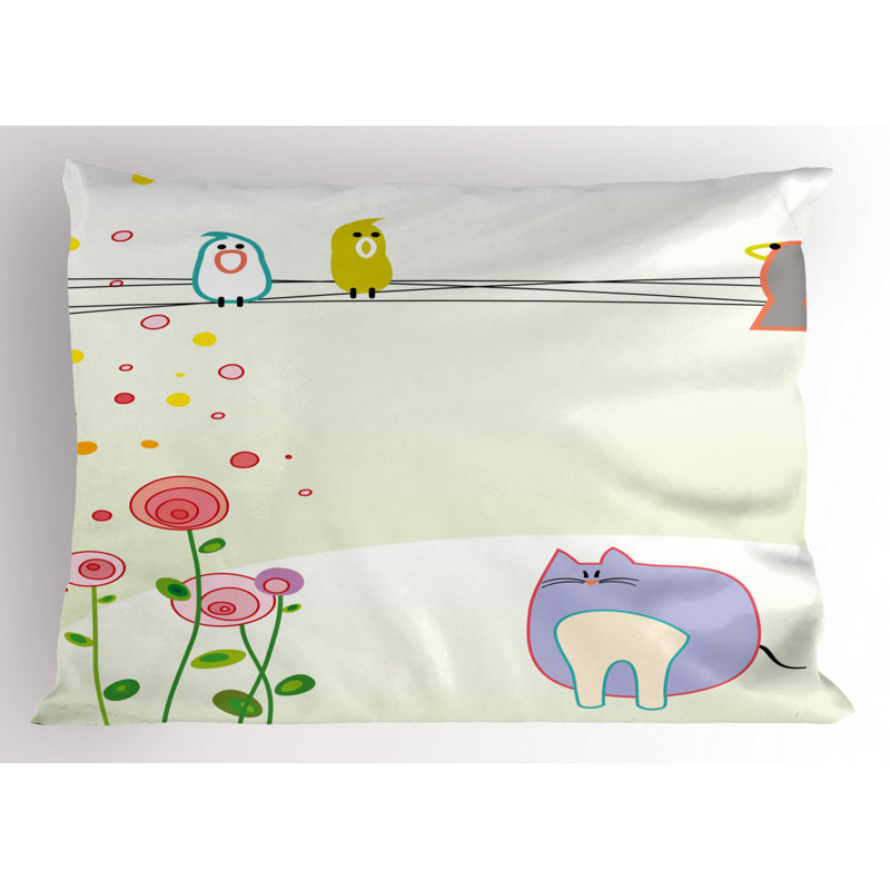 Spring Polyester Sham Set, Twin