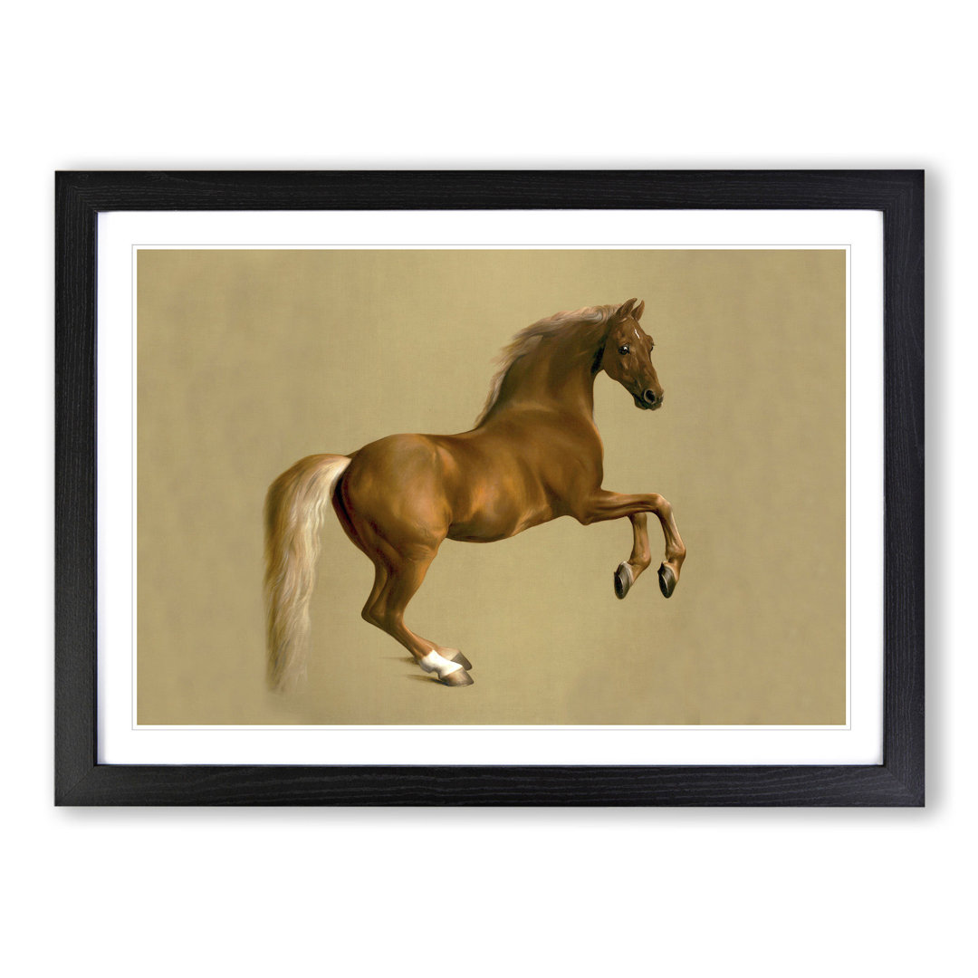 Whistlejacket by George Stubbs - Framed Print