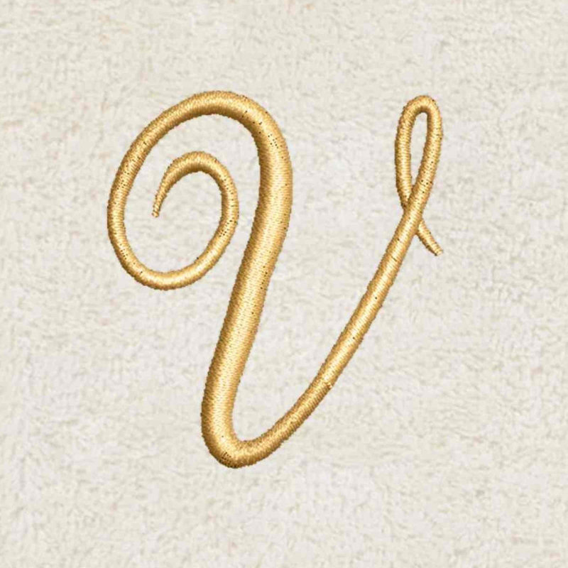 Winston Porter Zakaryan Bath Towel Letter V