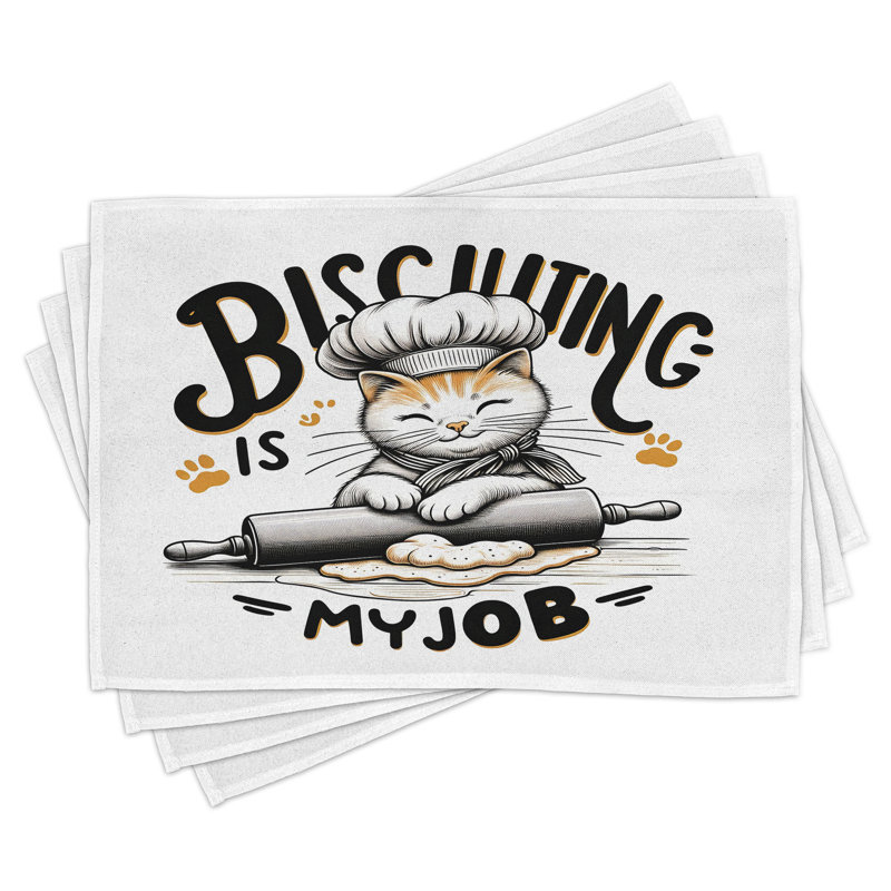 Polyester No Pattern Rectangle Placemat