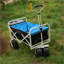 Chariot de plage pliable