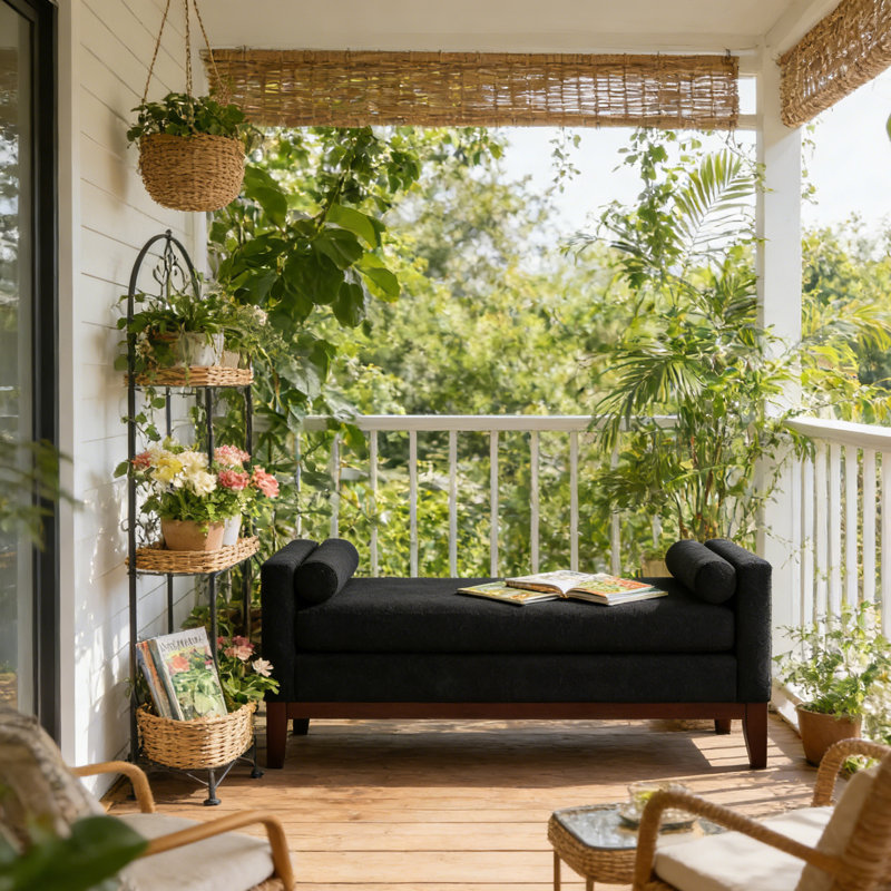 Grand banc de repose-pieds rembourré en tissu Boucle avec coussins - banc de fenêtre rembourré confortable pour le salon, banc d'entrée avec structure en bois massif, sièges confortables avec tissu bouclé doux de qualité supérieure, assemblage fac