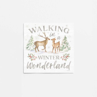 «Woodland Winter Wishes I Print»