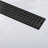 23.6 Inch Linear Shower Drain With Adjustable Feet And Hair Strainer Stainless Steel Rectangular Floor Drain-126008732