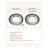 2PCS Grinding Sheets for Electric Grain Mill Grinder, Cast Iron Dry Grinding Discs, Replacement Grinding Plates Compatible with HN-2200, HN-3000 Corn Spice Mill Grinder