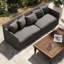 Falkland Crinela Outdoor Sofa-92"-Faye Sand-87947935