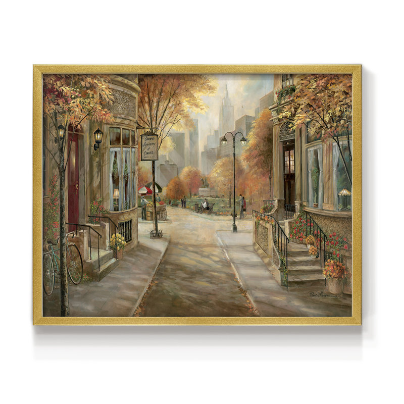 Carrie's Dance Academy - Impression encadrée - Restickable, H 8 po x l 10 po, Or