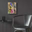 Art mural en verre Winston Porter «Happy No. 1» par Marta Wiley-1259369258