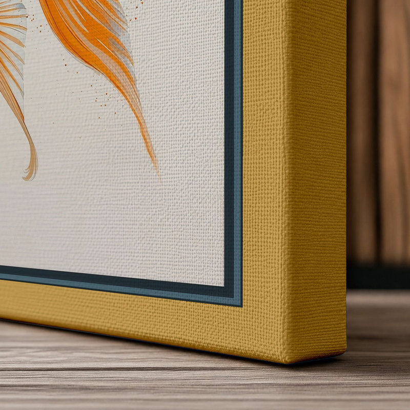 Print, 36x24 - 91.4 x 61.0 cm, Ochre Border