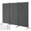 Paravent 3 panneaux en tissu pour chambre à coucher-357942666