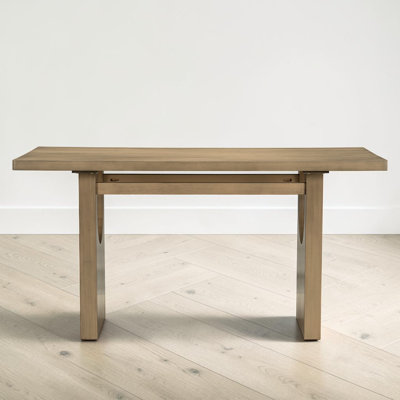 6 - Person Dining Set, Rectangular Gathering Table, Wood, Upholstered Seating, Modern Farmhouse, Dining Room