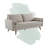 Modway Carson Carrington Hedeby Upholstered Fabric Sofa-293391558-342122239