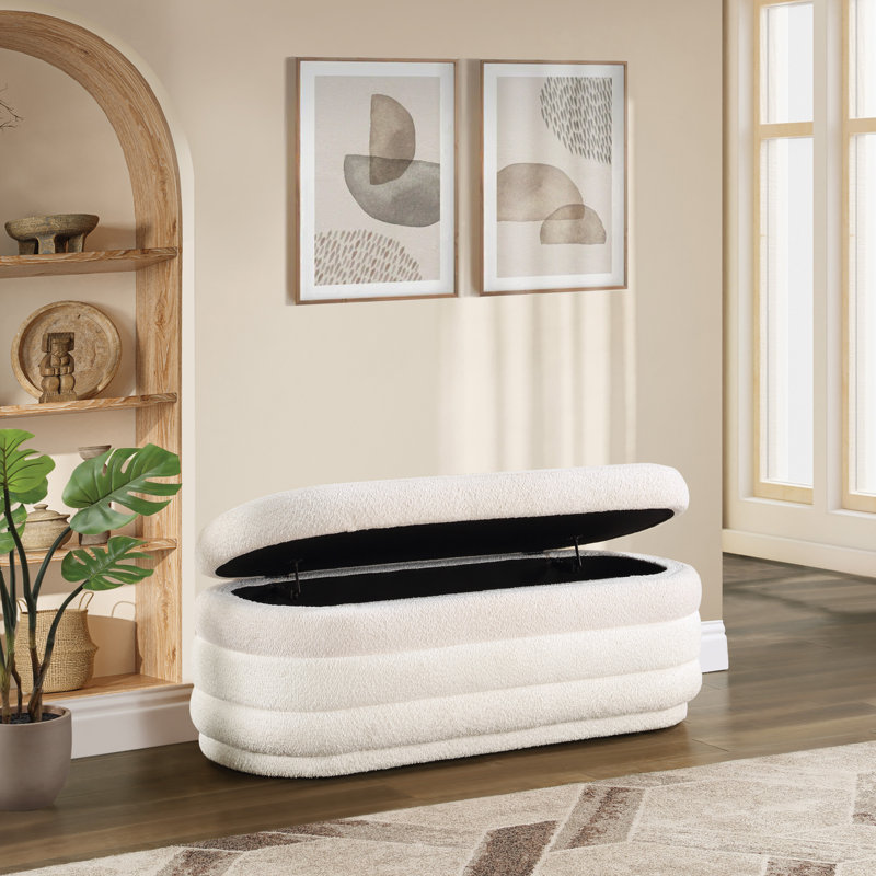 Fentress Storage Bench, Snow Sherpa