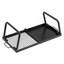Gril de feu de camp pliant, grille en acier robuste, grilles de camping portatives de 22,4 po au-dessus d'un foyer, équipement de cuisson de feu de camp avec sac de transport pour pieds, grille de cuisson pour la cuisson à flamme nue à l'extérieur